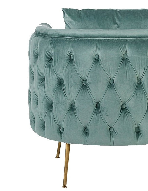 POLTRONA NUVOLA IN VELLUTO TIFFANY