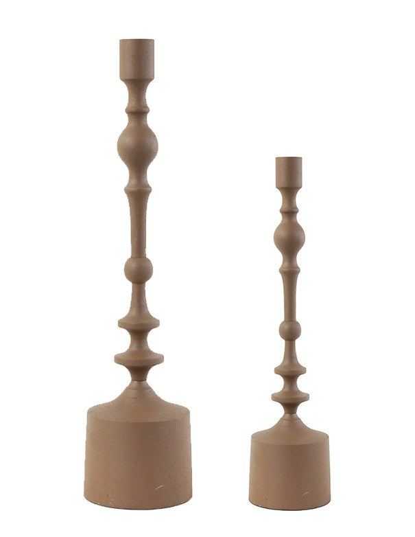 MONOCANDELA PASTEL MARRONE