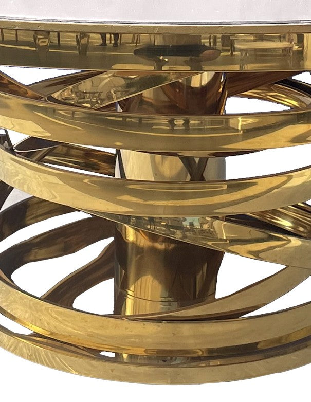 TAVOLO VORTICE TOP SPECCHIATO