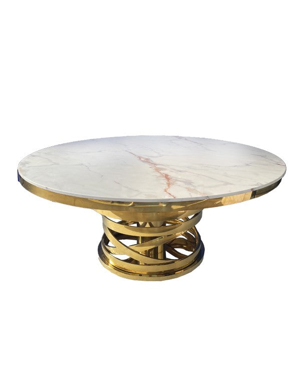 TAVOLO VORTICE TOP SPECCHIATO