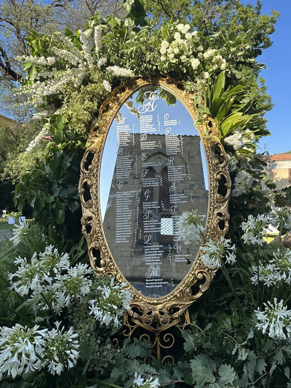 SPECCHIO FIGURA INTERA ORO