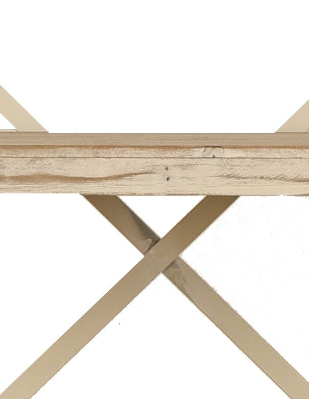 VETRINA LEGNO E FERRO SHABBY PICCOLO