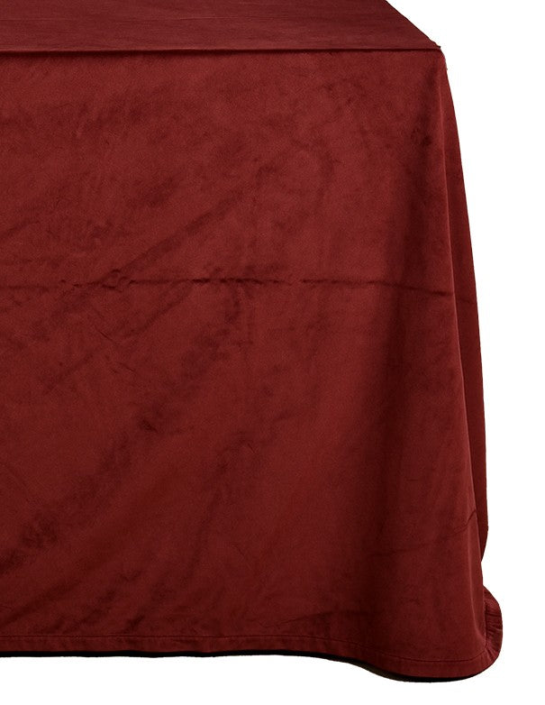 TOVAGLIA VELLUTO BORDEAUX