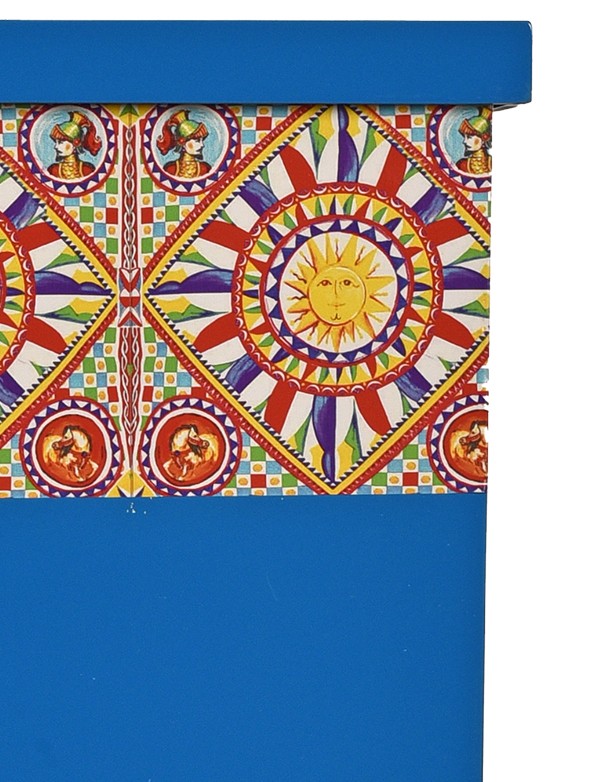 COLONNINA SICILIANA TRIS BLU