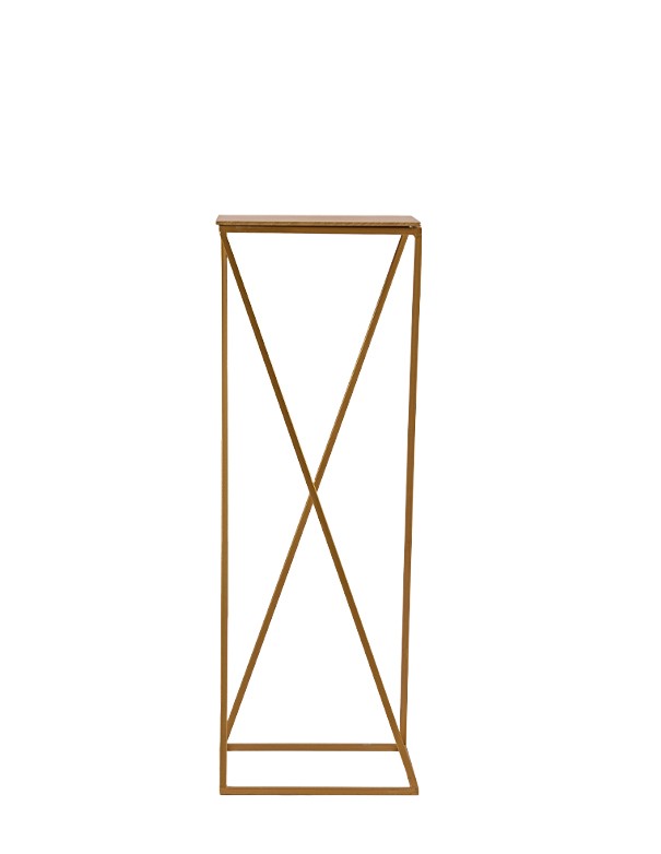 ALZATINE PARALLELEPIPEDO GOLD