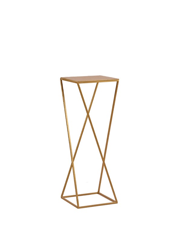 ALZATINE PARALLELEPIPEDO GOLD