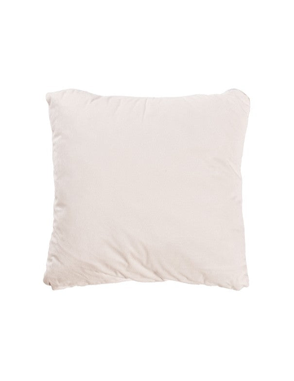 CUSCINO VELLUTO BIANCO