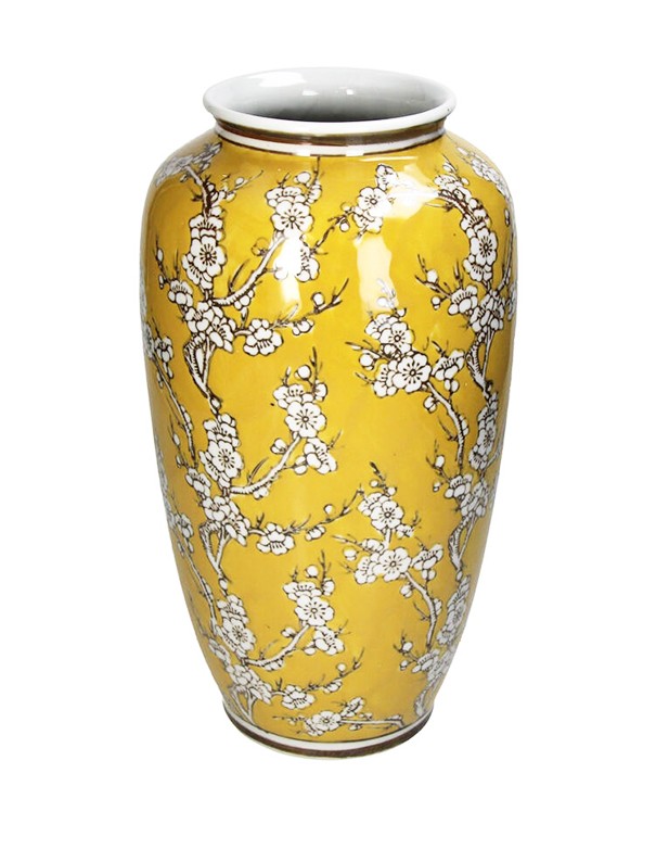 VASO ORIENTAL GIALLO