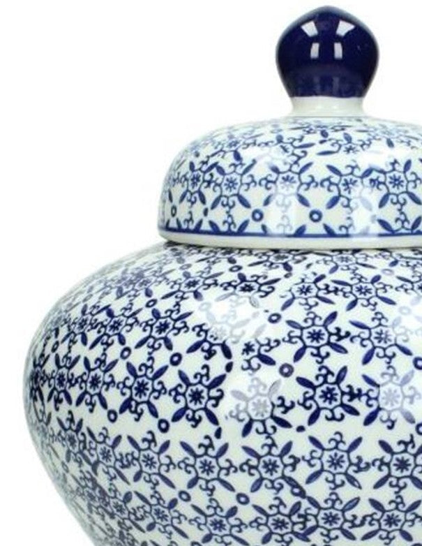 VASO ORIENTAL BLU