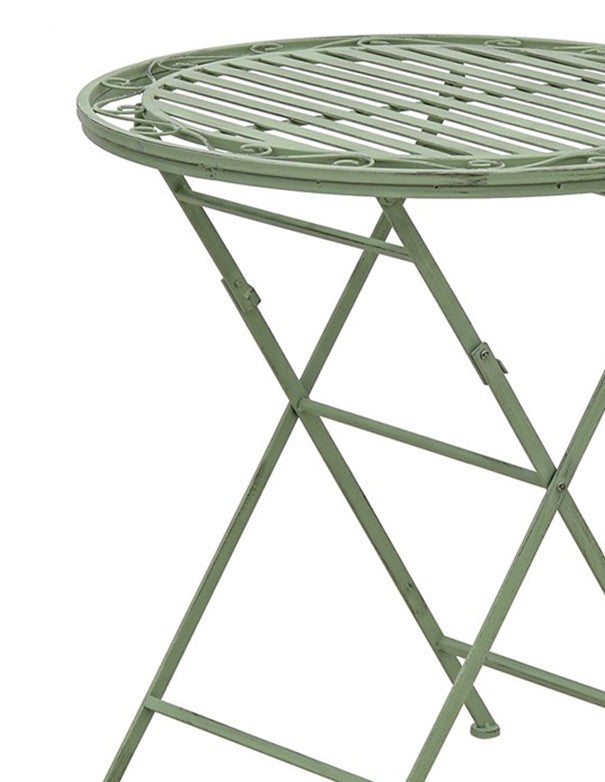 TAVOLO TONDO PARIGI VERDE