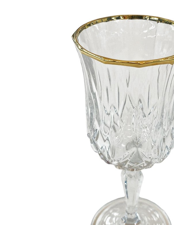 BICCHIERE LINEA OPERA FILO ORO