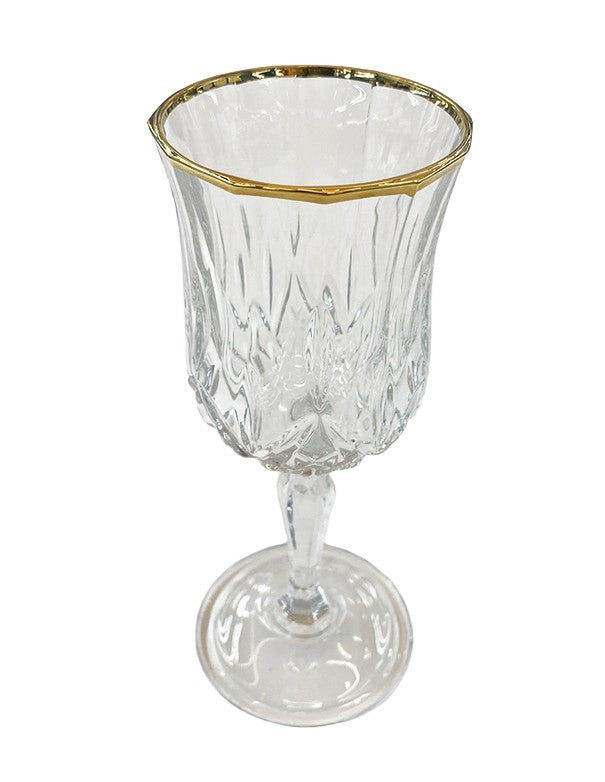 BICCHIERE LINEA OPERA FILO ORO