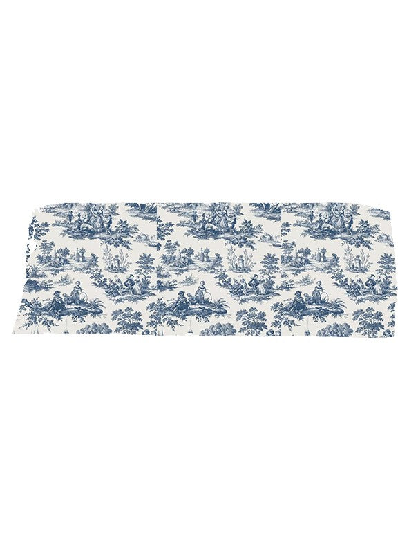 TOVAGLIA QUADRATA COTONE - SOPHIE BLU