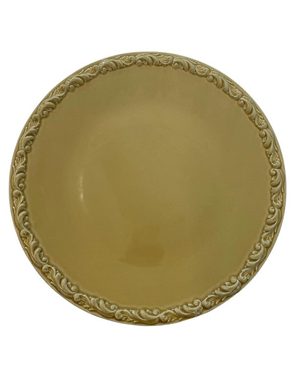 SOTTOPIATTO E PIATTINO PANE LINEA GARDEN MIELE