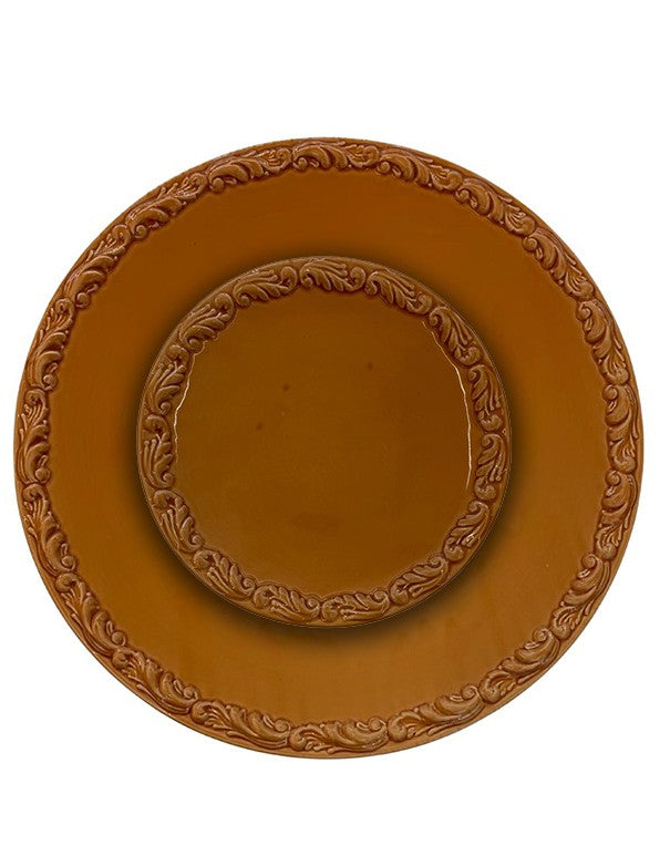 SOTTOPIATTO E PIATTINO PANE LINEA GARDEN VOLPE