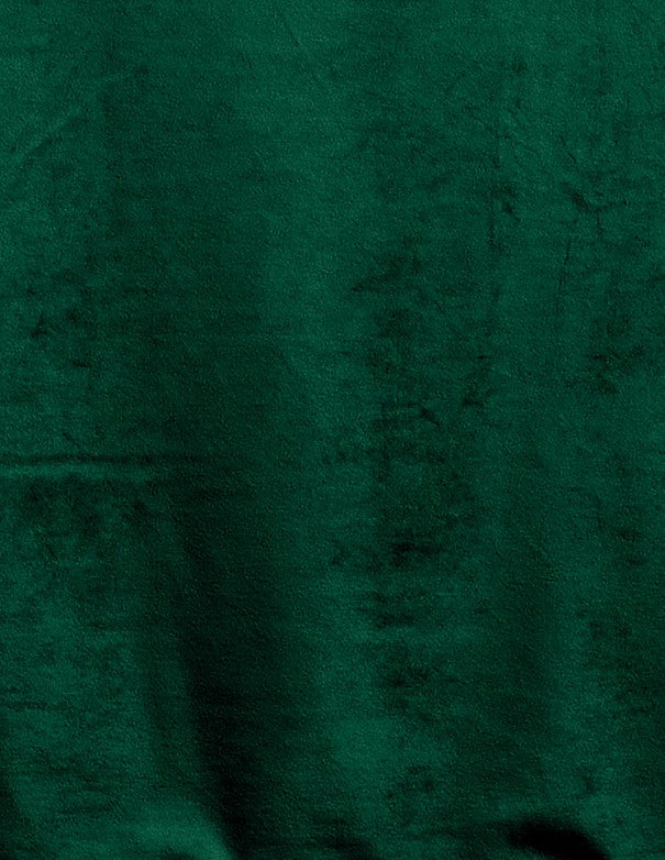 TOVAGLIA QUADRATA VELLUTO VERDE INGLESE