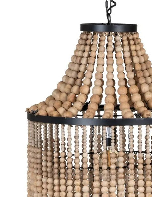 LAMPADARIO WOOD 1