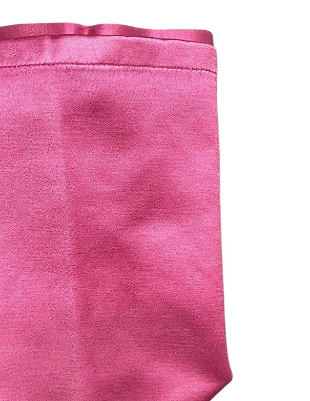 TOVAGLIOLO RASO ROSSO FUCSIA