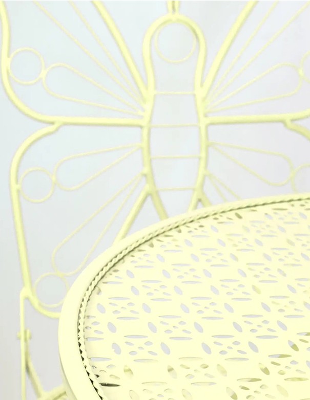 TAVOLINO BUTTERFLY GIALLO