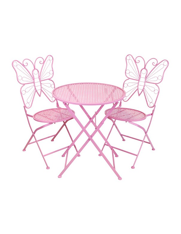 TAVOLINO BUTTERFLY ROSA