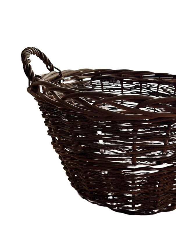 CESTA TONDA  IN VIMINI