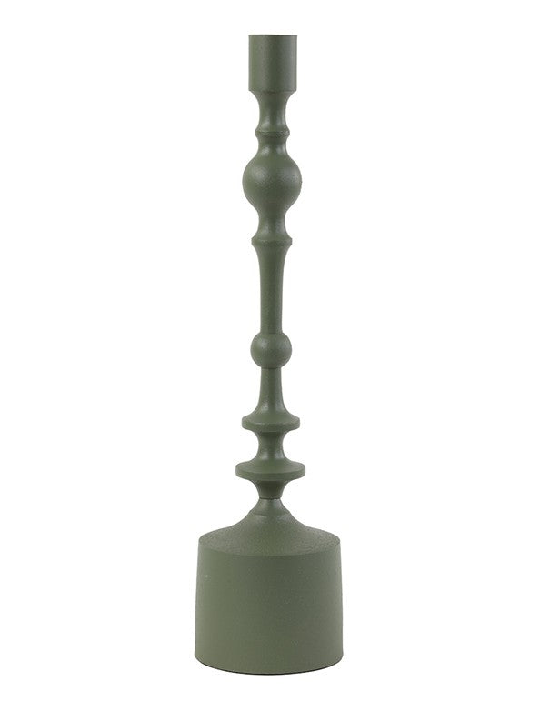 MONOCANDELA PASTEL VERDE OLIVA