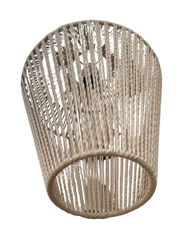 LAMPADARIO CORDA CREAM