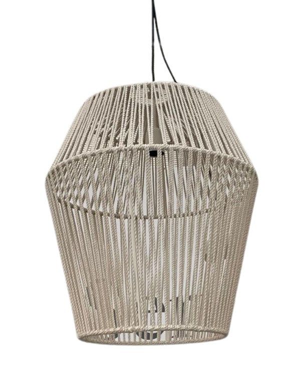 LAMPADARIO CORDA CREAM