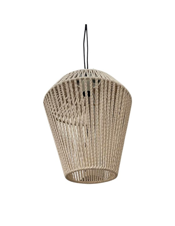 LAMPADARIO CORDA CREAM