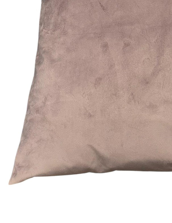 CUSCINO VELLUTO ROSA CIPRIA