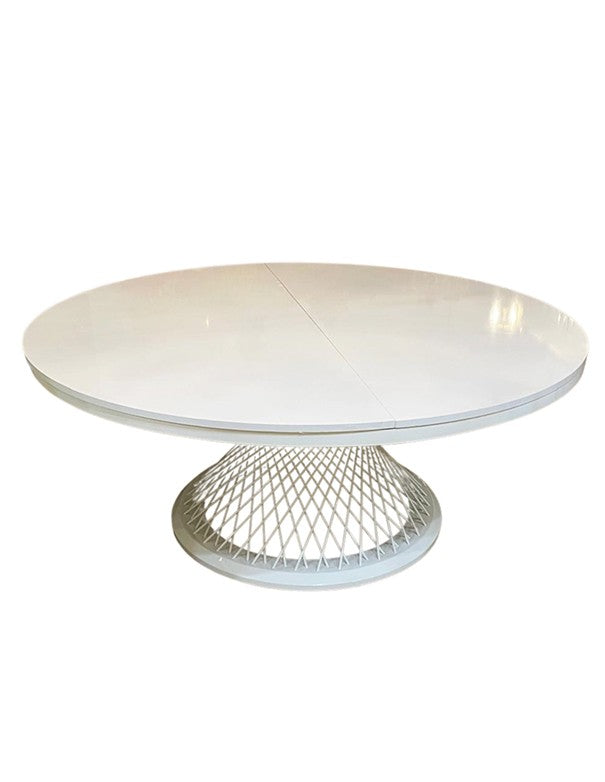 TAVOLO WHITE LUX TONDO