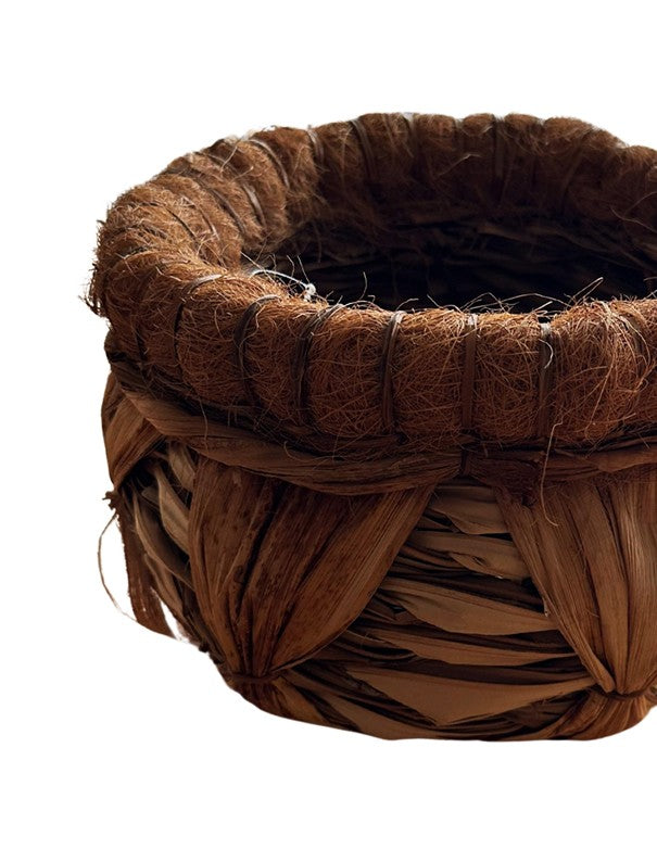 CESTA TONDA IMPAGLIATA