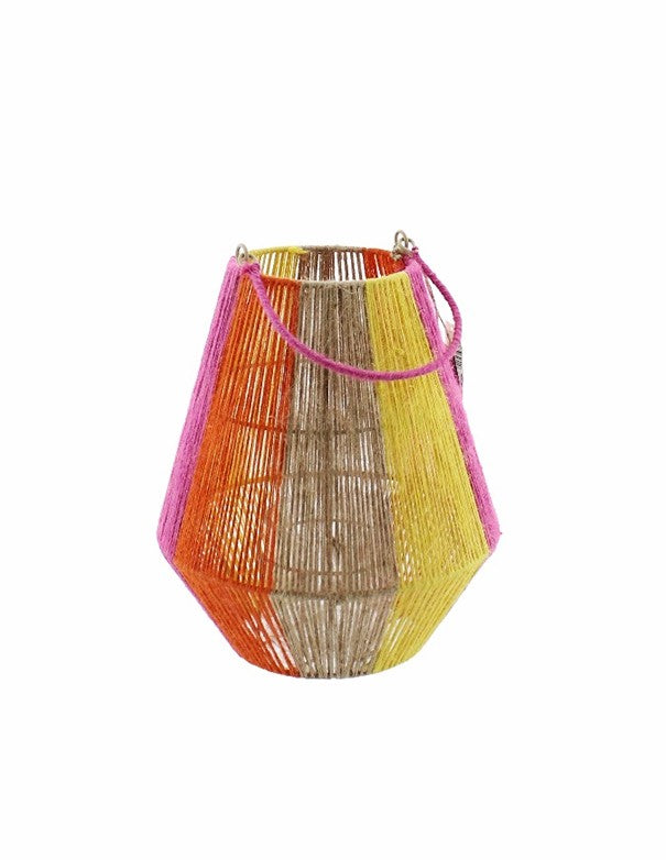 LANTERNA JOY - NATURALE/GIALLO/ARANCIONE/FUCSIA