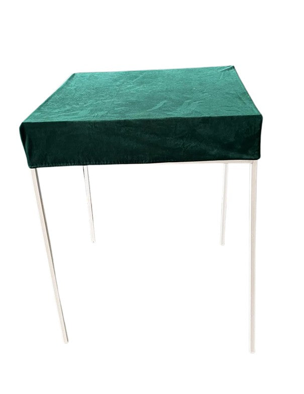 COPERTURA BANCHETTO GEA VELLUTO - VERDE INGLESE