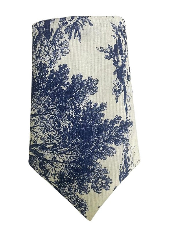 TOVAGLIOLO COTONE SOPHIE BLU