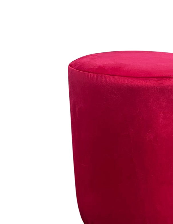 POUF ELIZABETH TONDO ROSSO