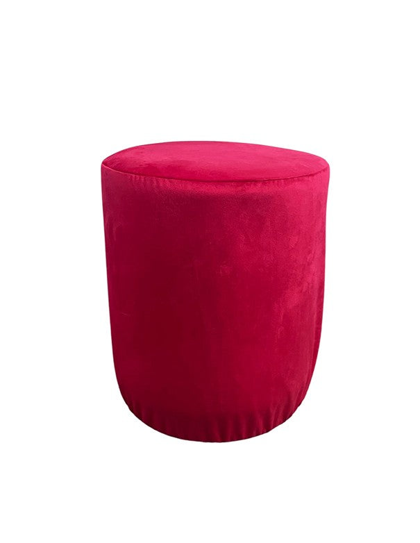 POUF ELIZABETH TONDO ROSSO