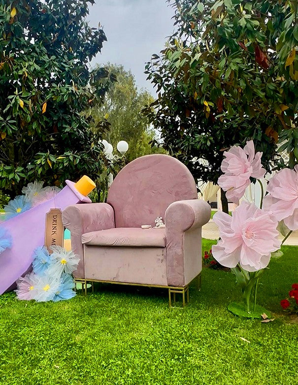 PHOTOBOOTH POLTRONA ROSA