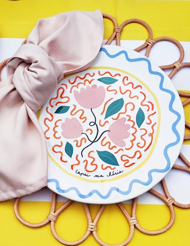 PIATTO LINEA SUMMER FIORE