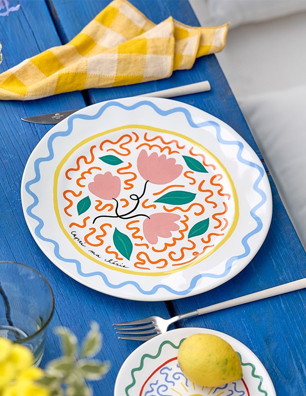 PIATTO LINEA SUMMER FIORE