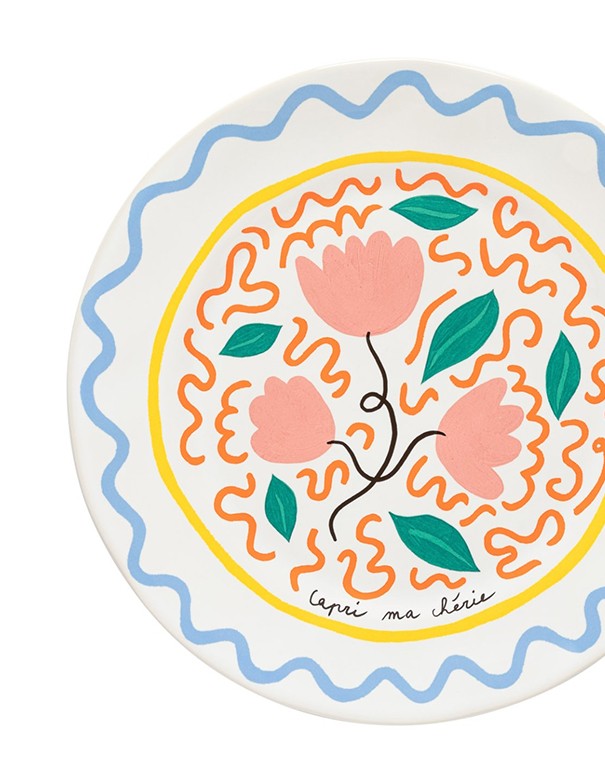 PIATTO LINEA SUMMER FIORE