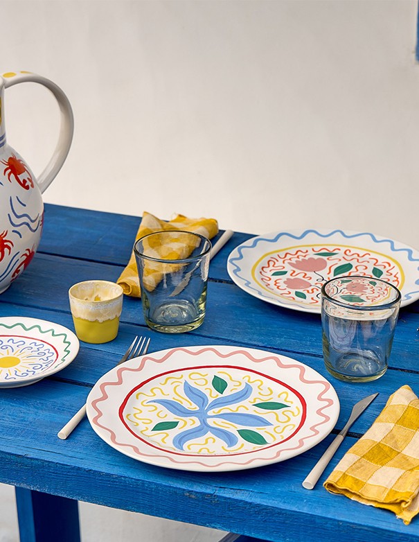 PIATTO LINEA SUMMER STELLA MARINA