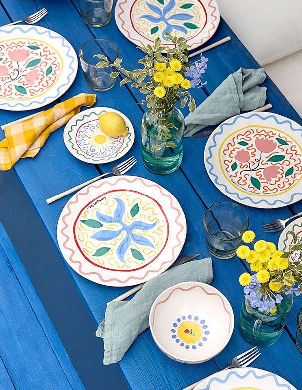 PIATTO LINEA SUMMER STELLA MARINA