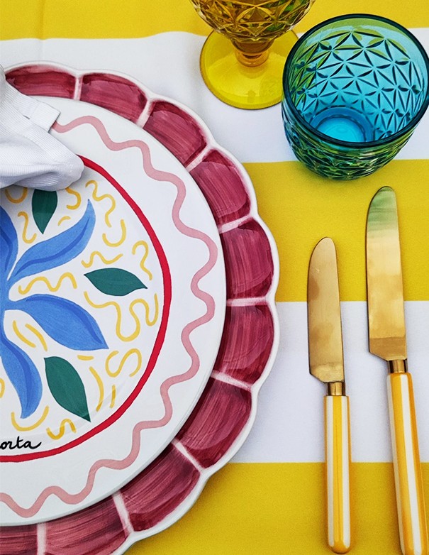 PIATTO LINEA SUMMER STELLA MARINA
