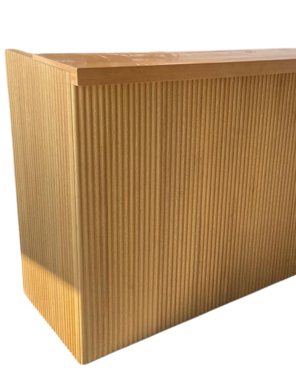 BANCONE BAR ESSENTIA IN LEGNO ROVERE