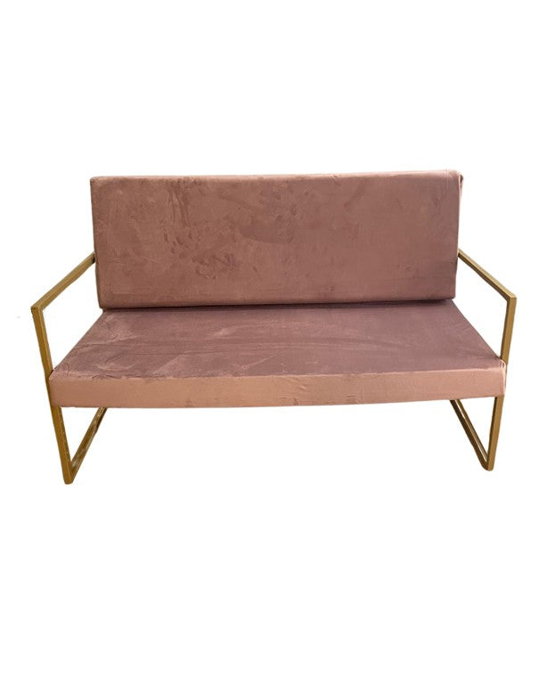 CUSCINO DIVANO HERNEST VELLUTO ROSA CIPRIA