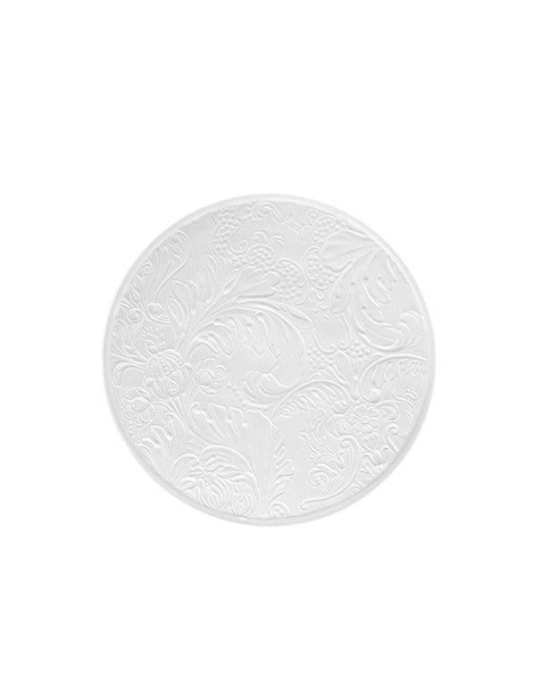 SOTTOPIATTO E PIATTINO PANE LINEA ITALIAN RENAISSANCE RAYNAUD BIANCO