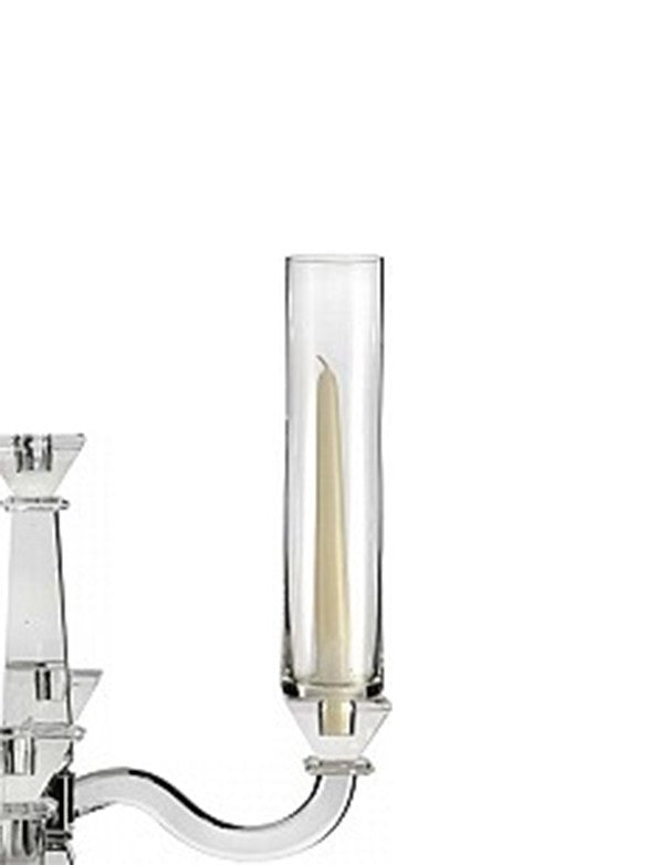PARAFIAMMA CON FORO ALLA BASE - PER CANDELABRO