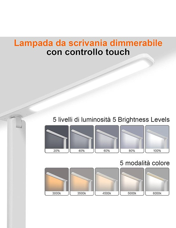 LAMPADA PIEGHEVOLE DA SCRIVANIA