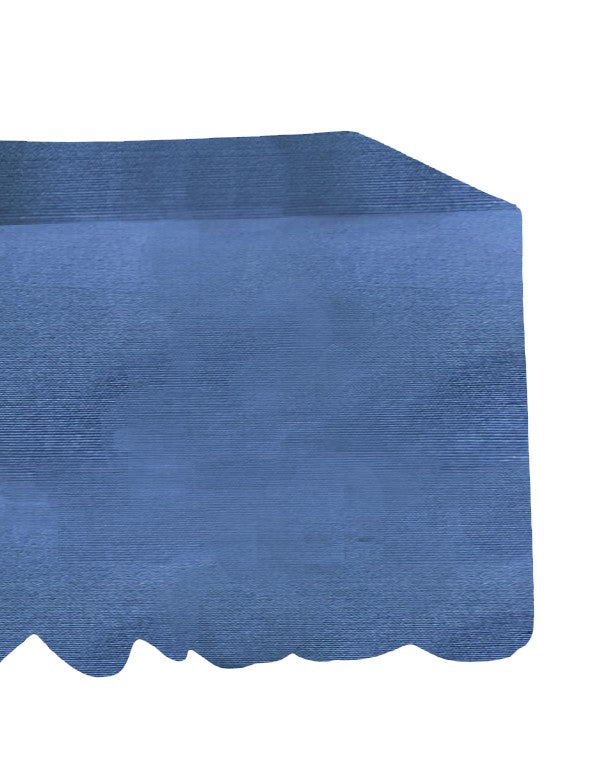 TOVAGLIA QUADRATA MISTO LINO - BLU NAVY